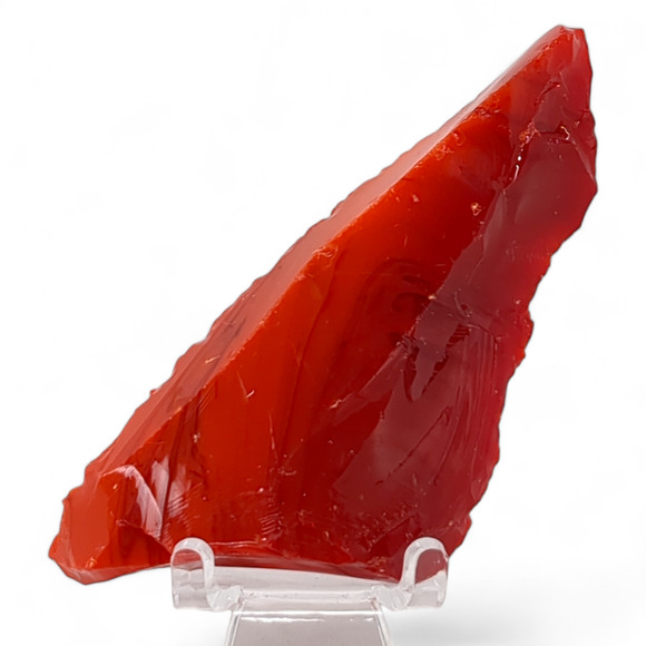 Ruby Amberina Swirl Slag Art Glass Cullet #4S33 - Picture 4 of 6